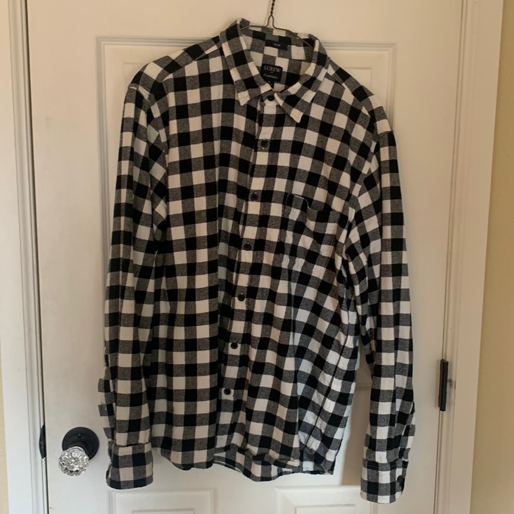 JCrew Men’s Slim Flannel
